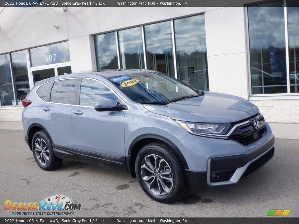 2022 Honda CR-V EX-L AWD Sonic Gray Pearl / Black Photo #1