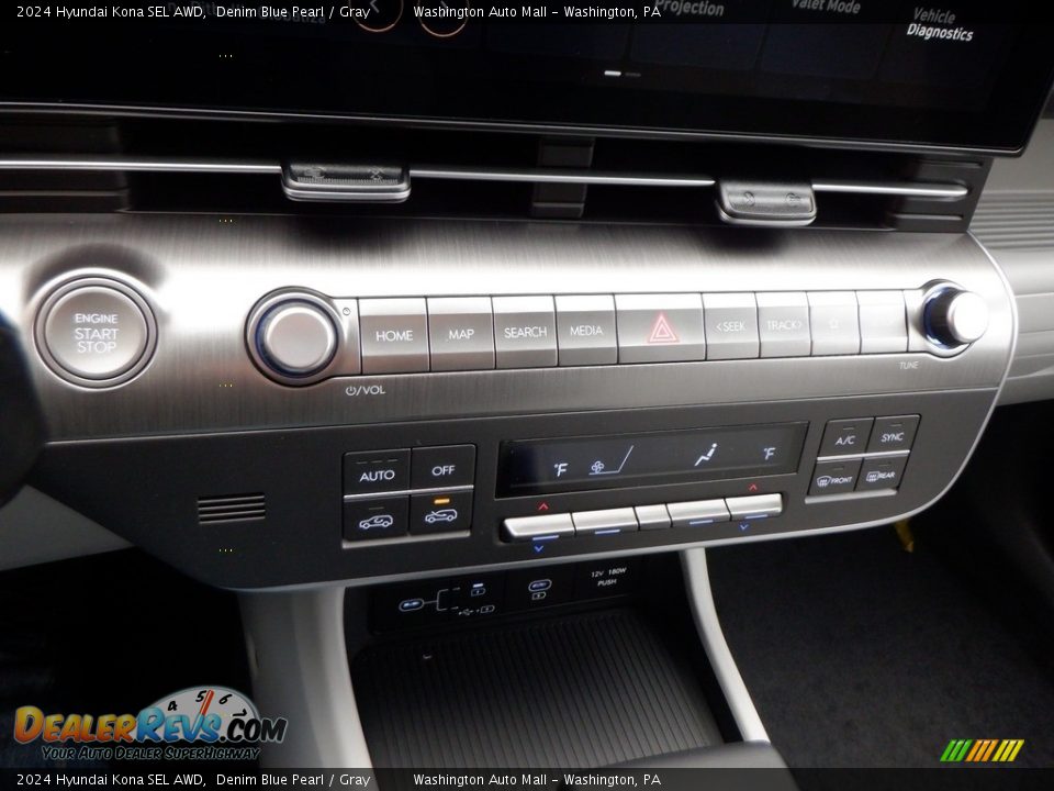 Controls of 2024 Hyundai Kona SEL AWD Photo #15