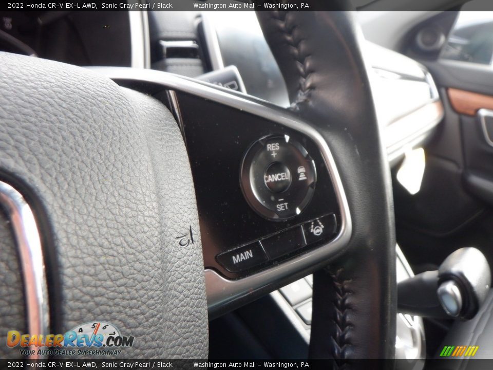 2022 Honda CR-V EX-L AWD Sonic Gray Pearl / Black Photo #10
