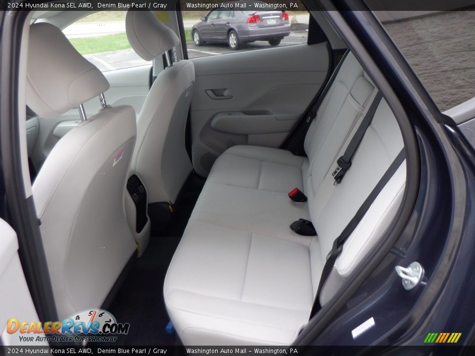 Rear Seat of 2024 Hyundai Kona SEL AWD Photo #26