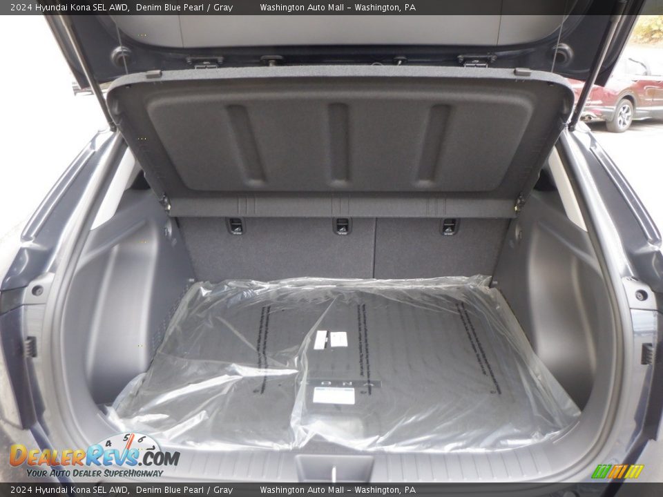 2024 Hyundai Kona SEL AWD Trunk Photo #27