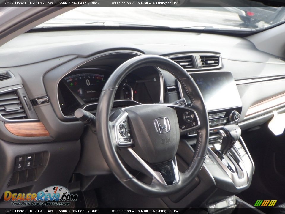 2022 Honda CR-V EX-L AWD Sonic Gray Pearl / Black Photo #20