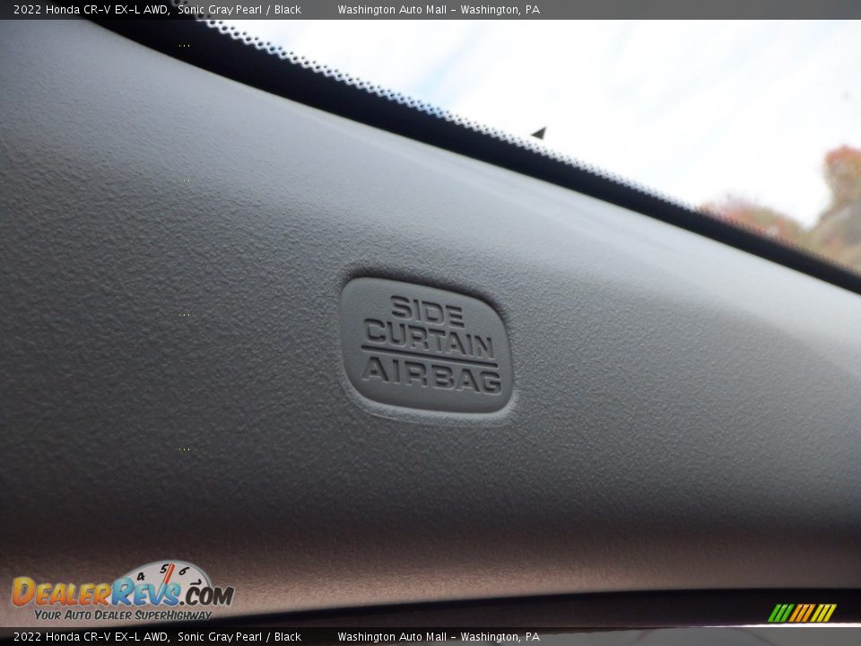 2022 Honda CR-V EX-L AWD Sonic Gray Pearl / Black Photo #25