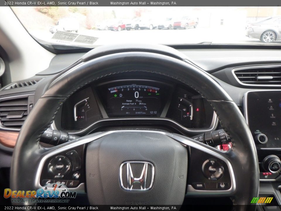 2022 Honda CR-V EX-L AWD Sonic Gray Pearl / Black Photo #26