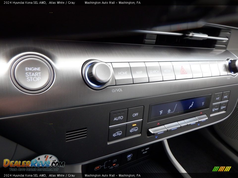Controls of 2024 Hyundai Kona SEL AWD Photo #15
