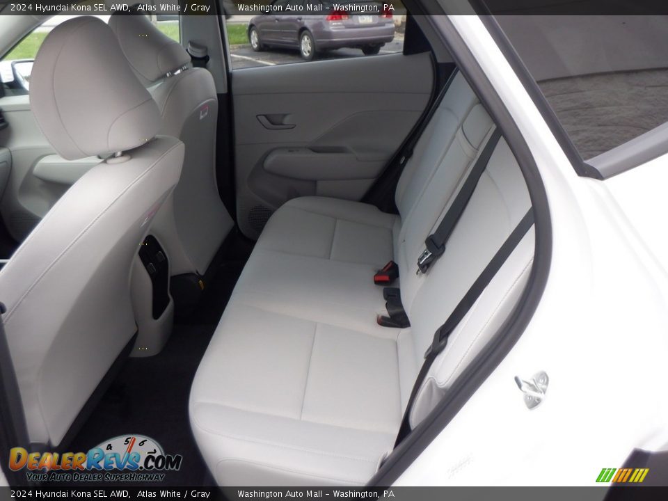 Rear Seat of 2024 Hyundai Kona SEL AWD Photo #25