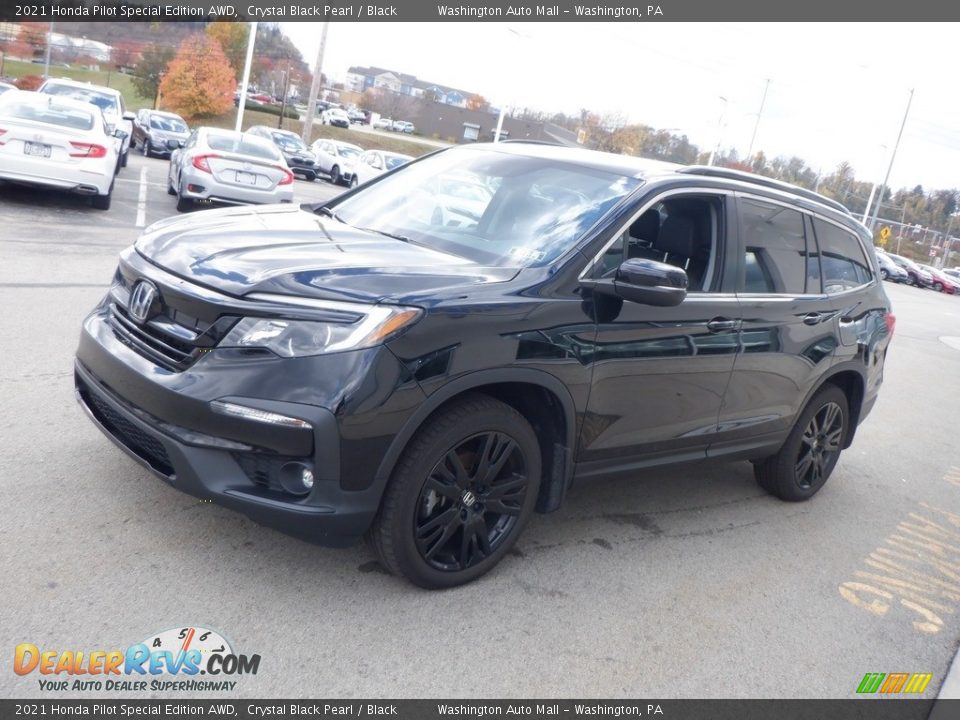 2021 Honda Pilot Special Edition AWD Crystal Black Pearl / Black Photo #18