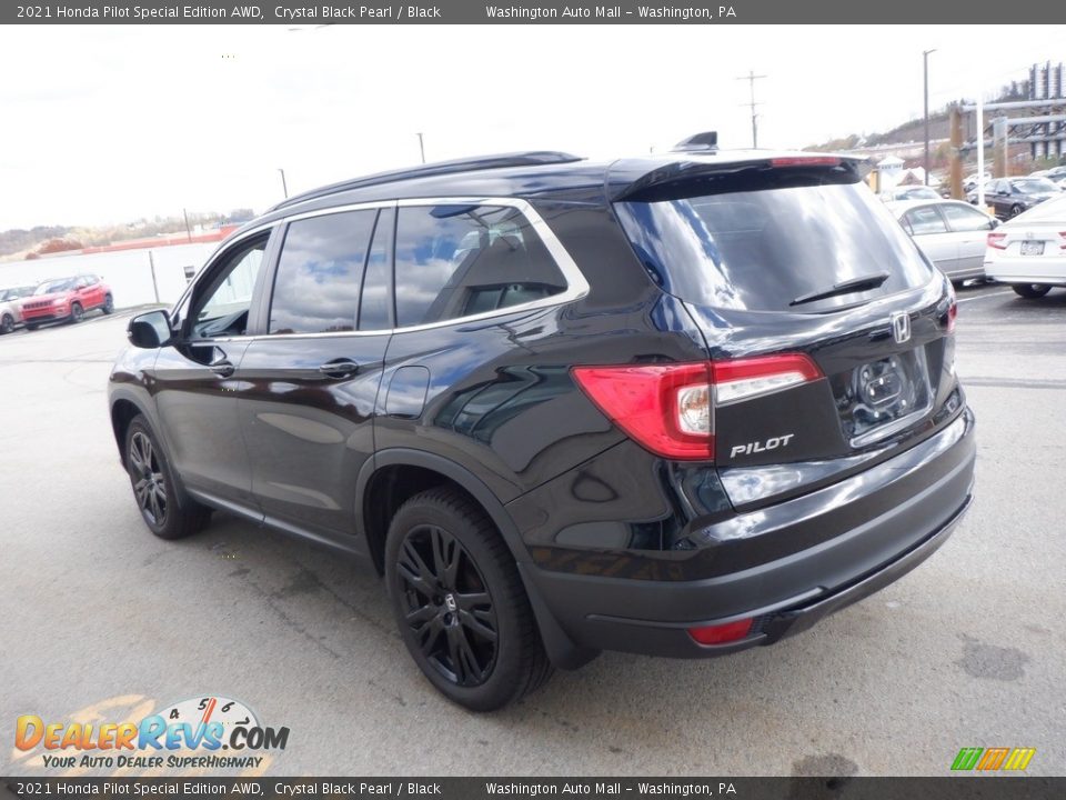 2021 Honda Pilot Special Edition AWD Crystal Black Pearl / Black Photo #20