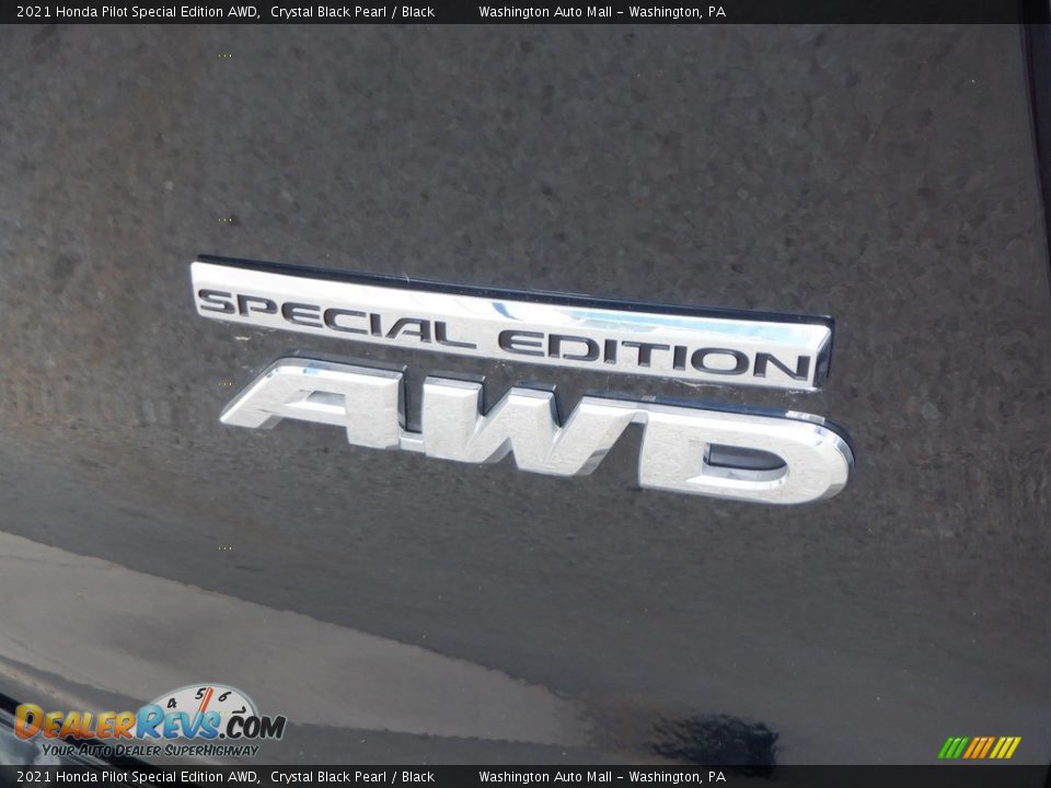 2021 Honda Pilot Special Edition AWD Crystal Black Pearl / Black Photo #23