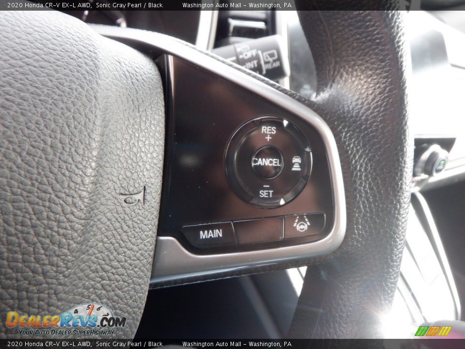 2020 Honda CR-V EX-L AWD Sonic Gray Pearl / Black Photo #10