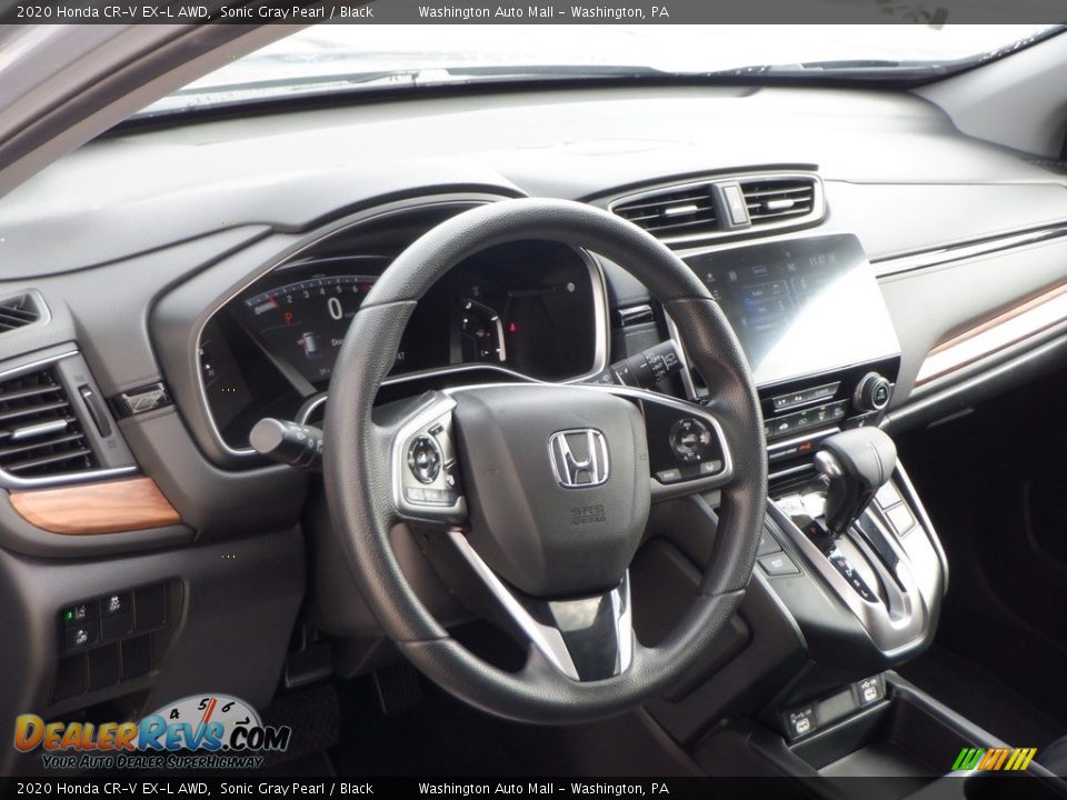 Dashboard of 2020 Honda CR-V EX-L AWD Photo #22