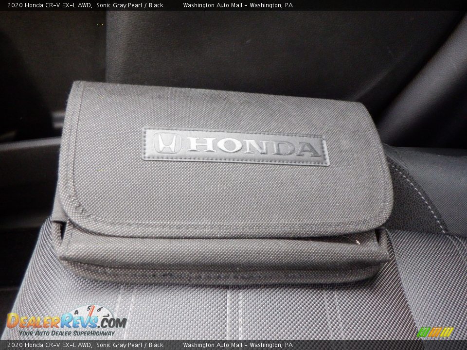 2020 Honda CR-V EX-L AWD Sonic Gray Pearl / Black Photo #34