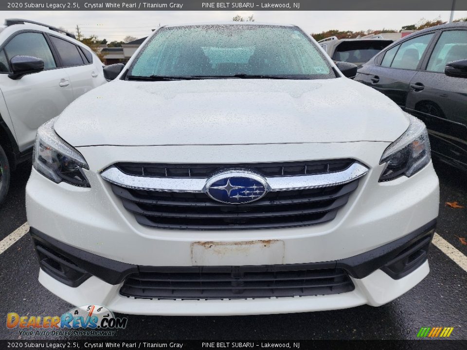 2020 Subaru Legacy 2.5i Crystal White Pearl / Titanium Gray Photo #2