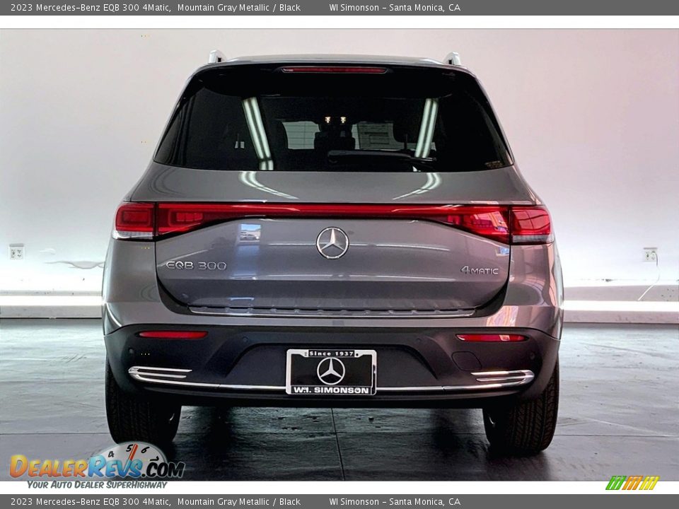 2023 Mercedes-Benz EQB 300 4Matic Mountain Gray Metallic / Black Photo #3