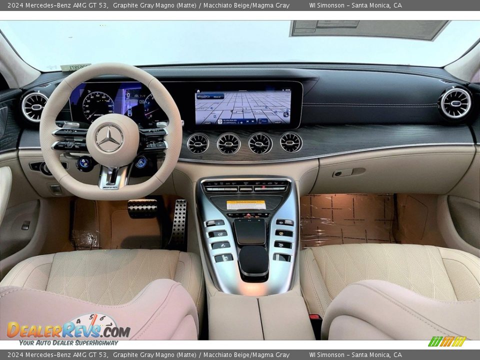 Dashboard of 2024 Mercedes-Benz AMG GT 53 Photo #5