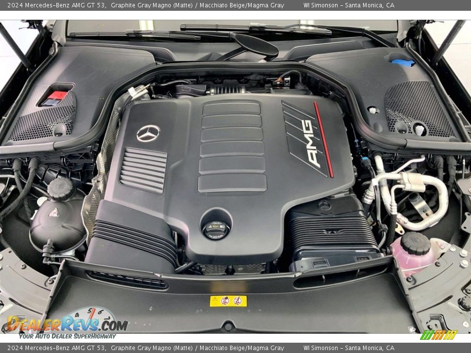 2024 Mercedes-Benz AMG GT 53 3.0 Liter AMG Twin-Scroll Turbocharged DOHC 24-Valve VVT Inline 6 Cylinder Engine Photo #8