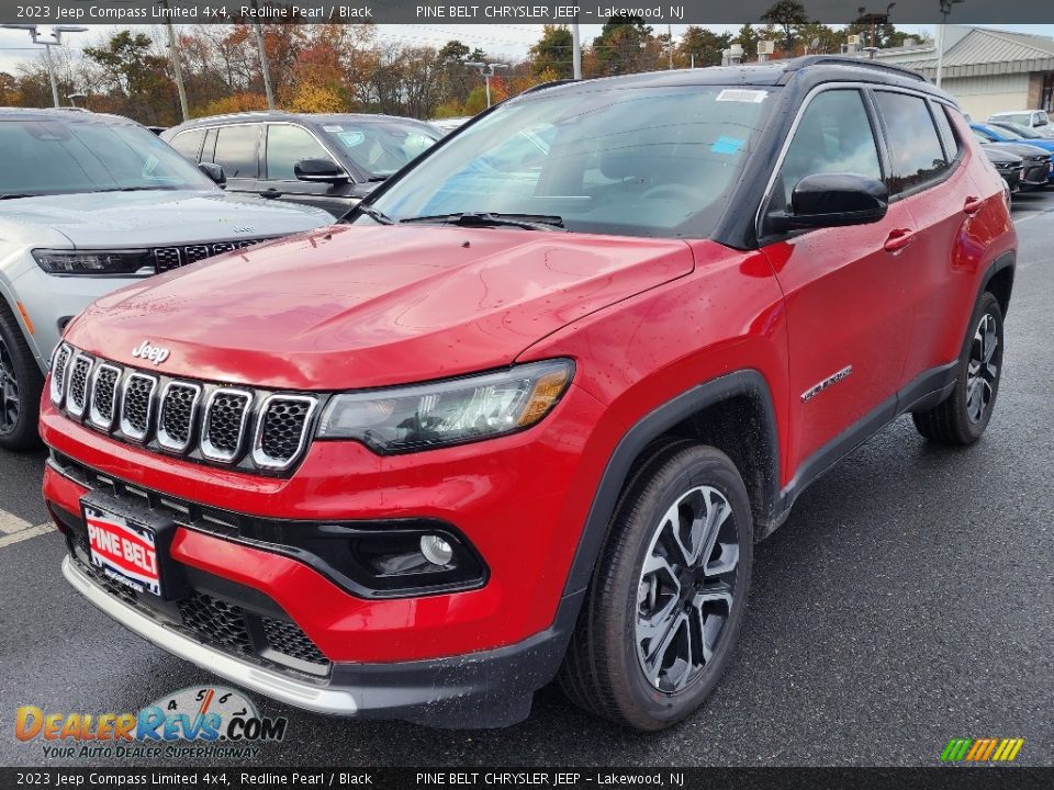 2023 Jeep Compass Limited 4x4 Redline Pearl / Black Photo #1