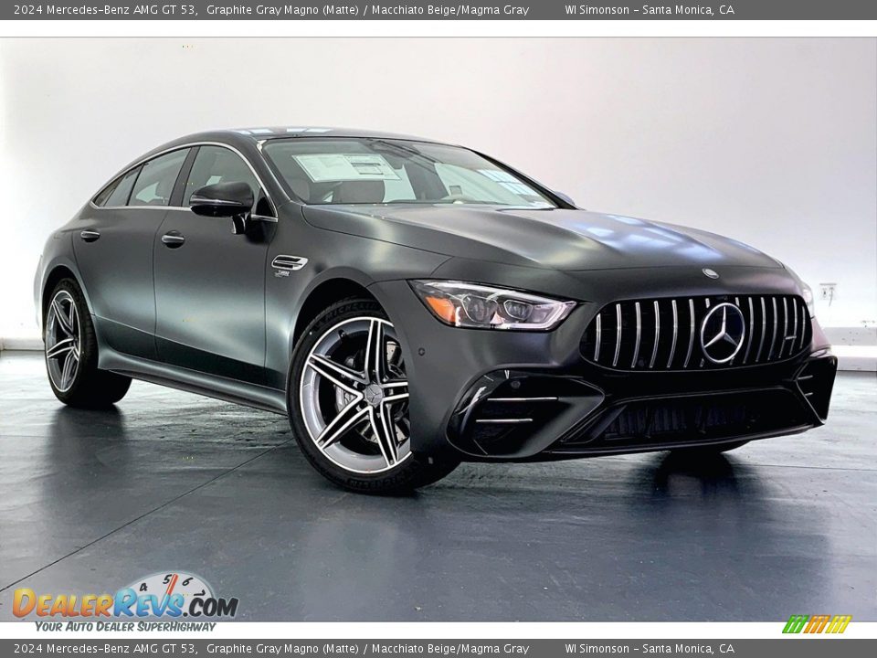 Front 3/4 View of 2024 Mercedes-Benz AMG GT 53 Photo #11