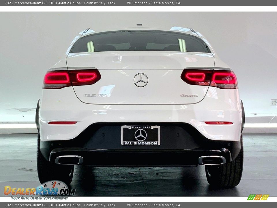 2023 Mercedes-Benz GLC 300 4Matic Coupe Polar White / Black Photo #3