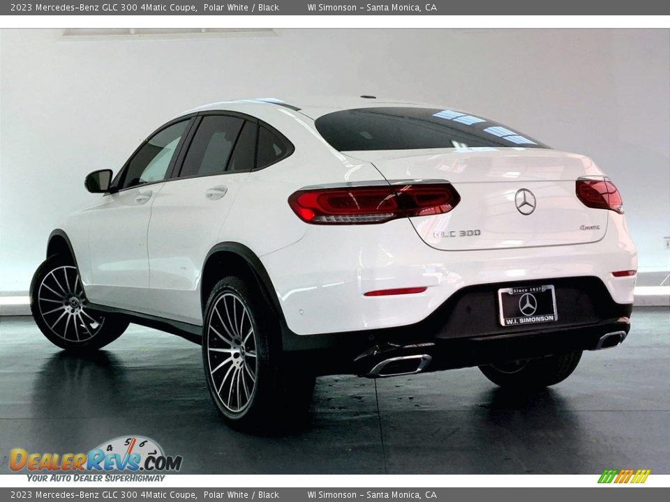 2023 Mercedes-Benz GLC 300 4Matic Coupe Polar White / Black Photo #10