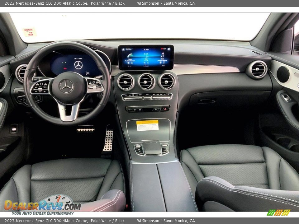 Black Interior - 2023 Mercedes-Benz GLC 300 4Matic Coupe Photo #15
