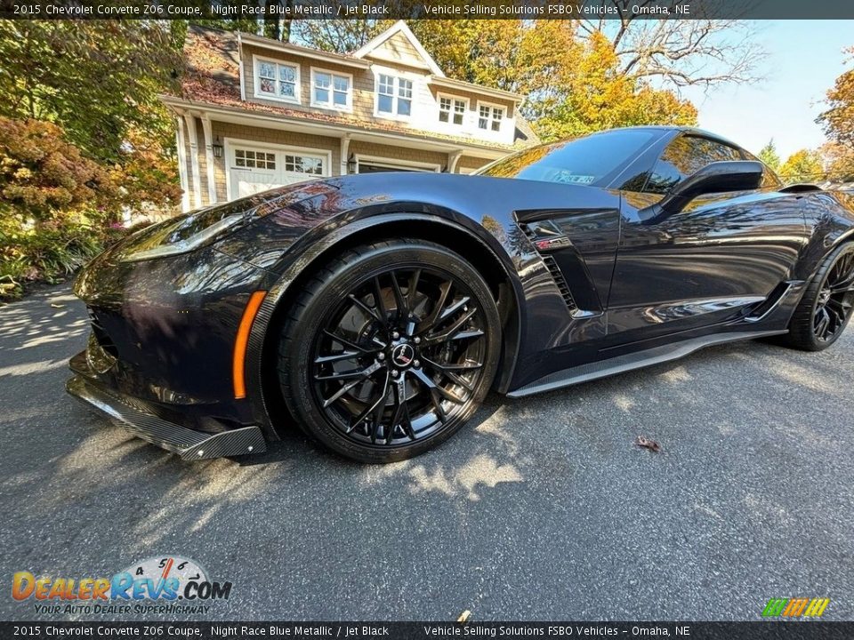 2015 Chevrolet Corvette Z06 Coupe Night Race Blue Metallic / Jet Black Photo #2