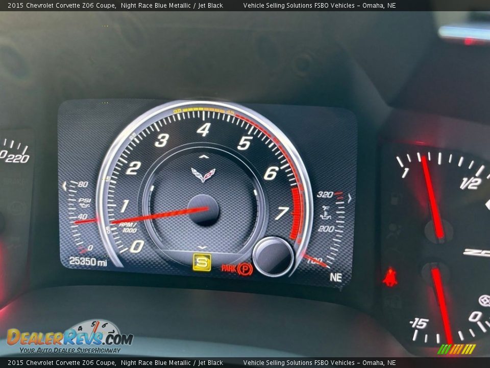 2015 Chevrolet Corvette Z06 Coupe Gauges Photo #5