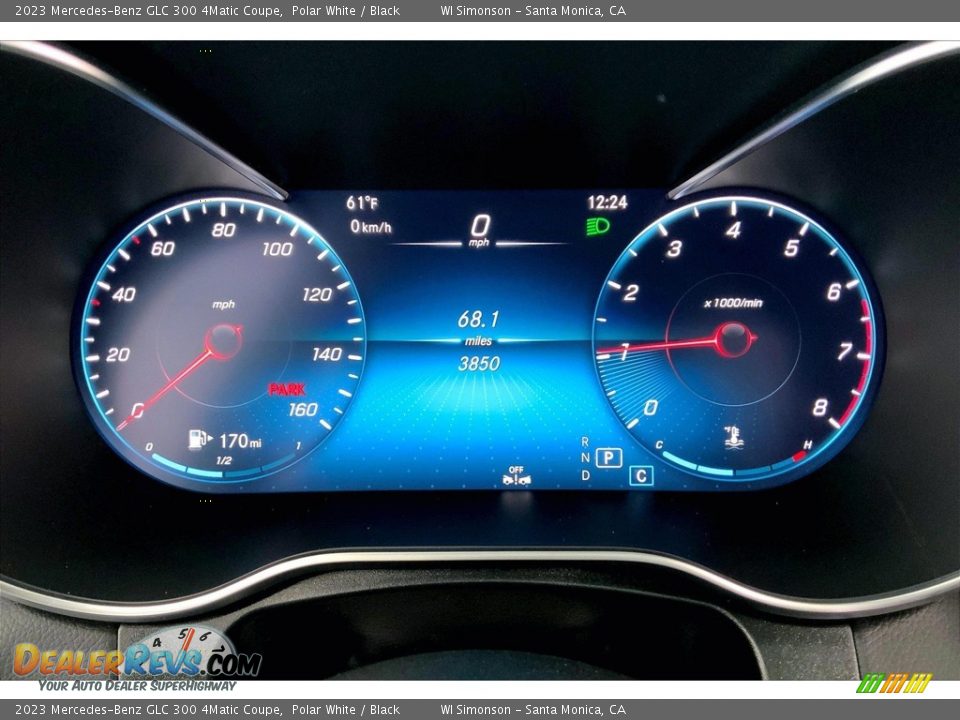 2023 Mercedes-Benz GLC 300 4Matic Coupe Gauges Photo #23