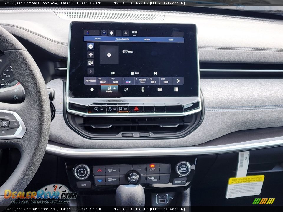 Controls of 2023 Jeep Compass Sport 4x4 Photo #12