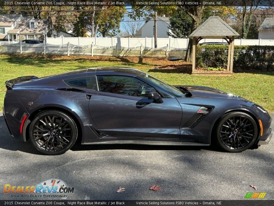 Night Race Blue Metallic 2015 Chevrolet Corvette Z06 Coupe Photo #8