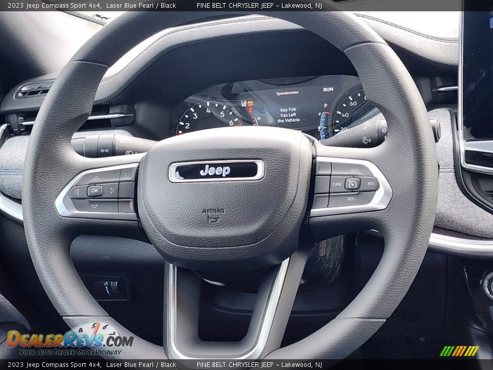 2023 Jeep Compass Sport 4x4 Steering Wheel Photo #13