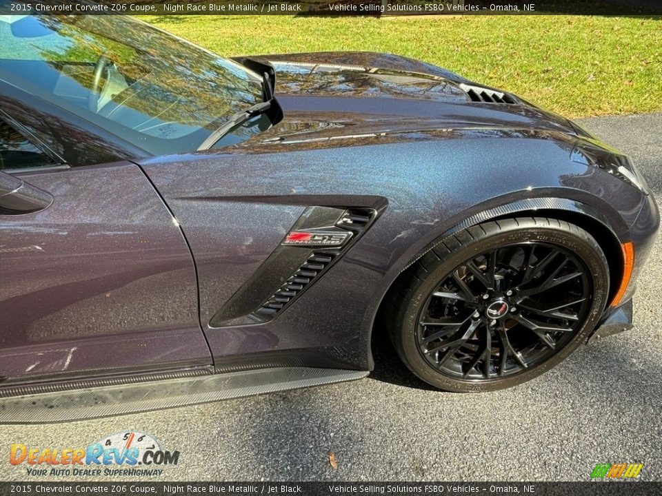 2015 Chevrolet Corvette Z06 Coupe Night Race Blue Metallic / Jet Black Photo #9