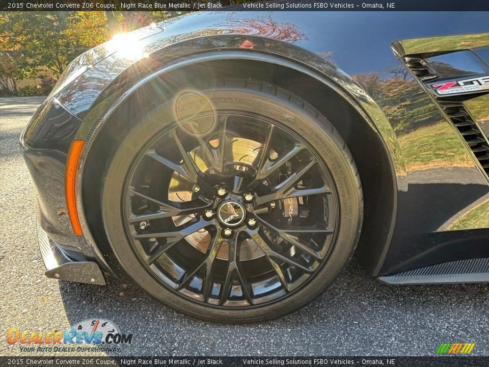 2015 Chevrolet Corvette Z06 Coupe Night Race Blue Metallic / Jet Black Photo #17