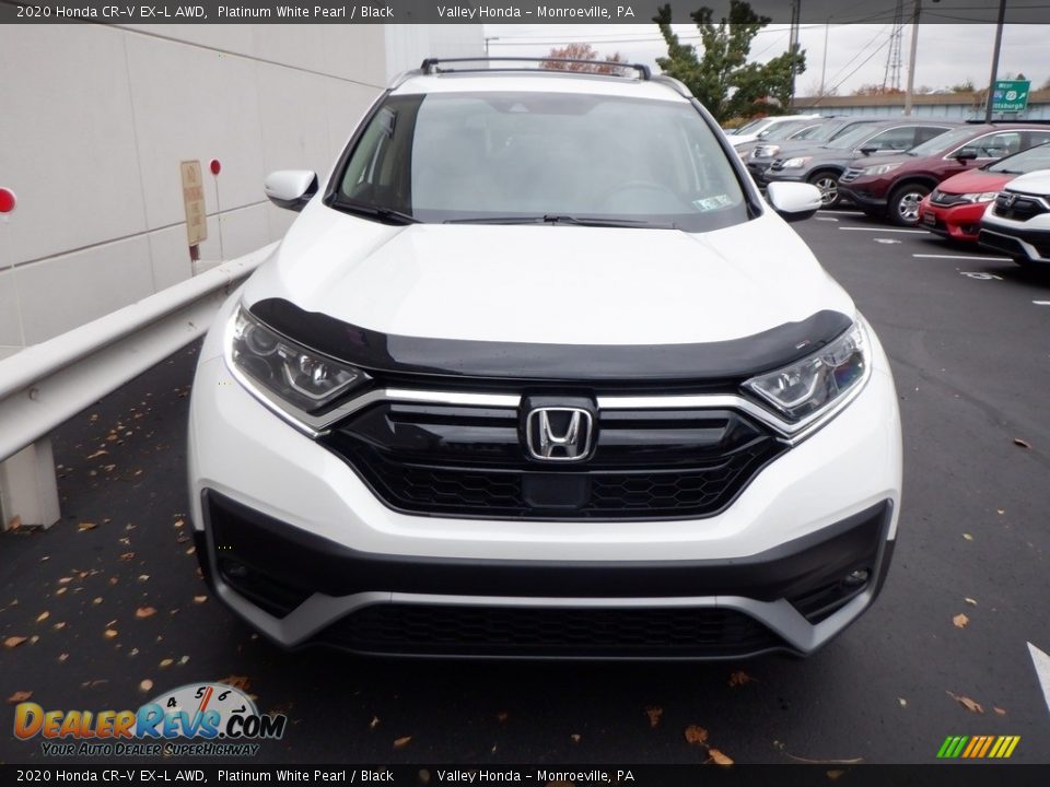 2020 Honda CR-V EX-L AWD Platinum White Pearl / Black Photo #4