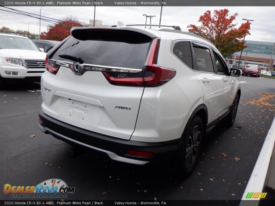 2020 Honda CR-V EX-L AWD Platinum White Pearl / Black Photo #6