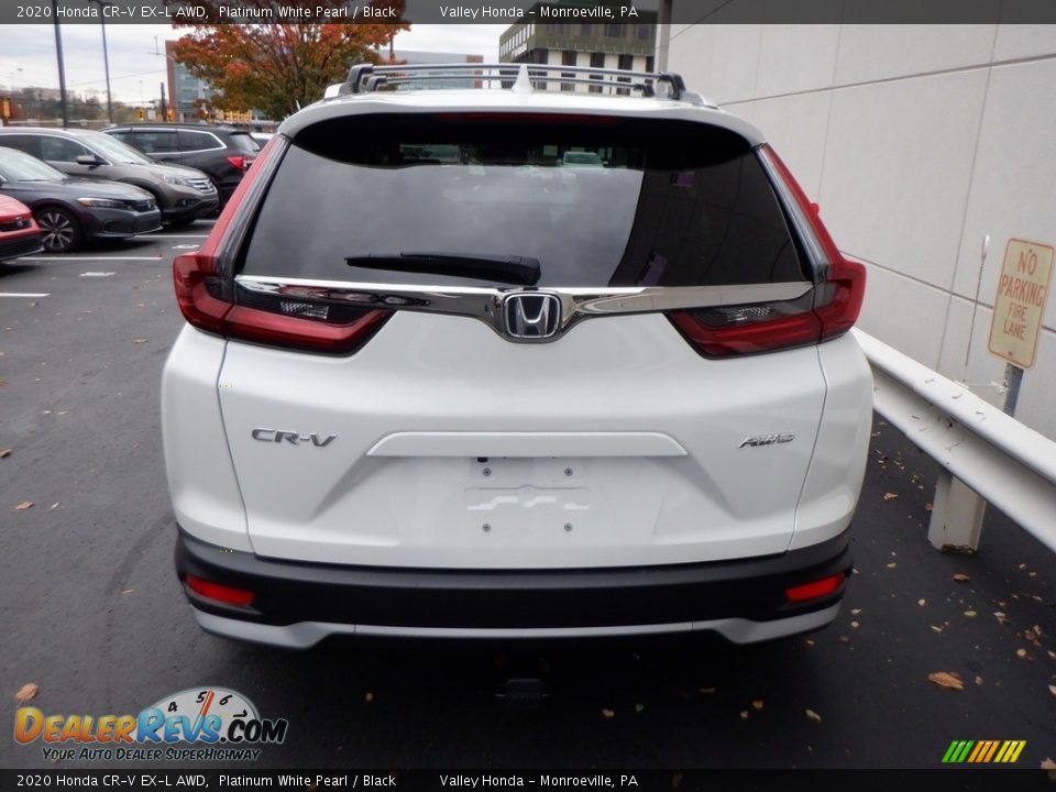 2020 Honda CR-V EX-L AWD Platinum White Pearl / Black Photo #9