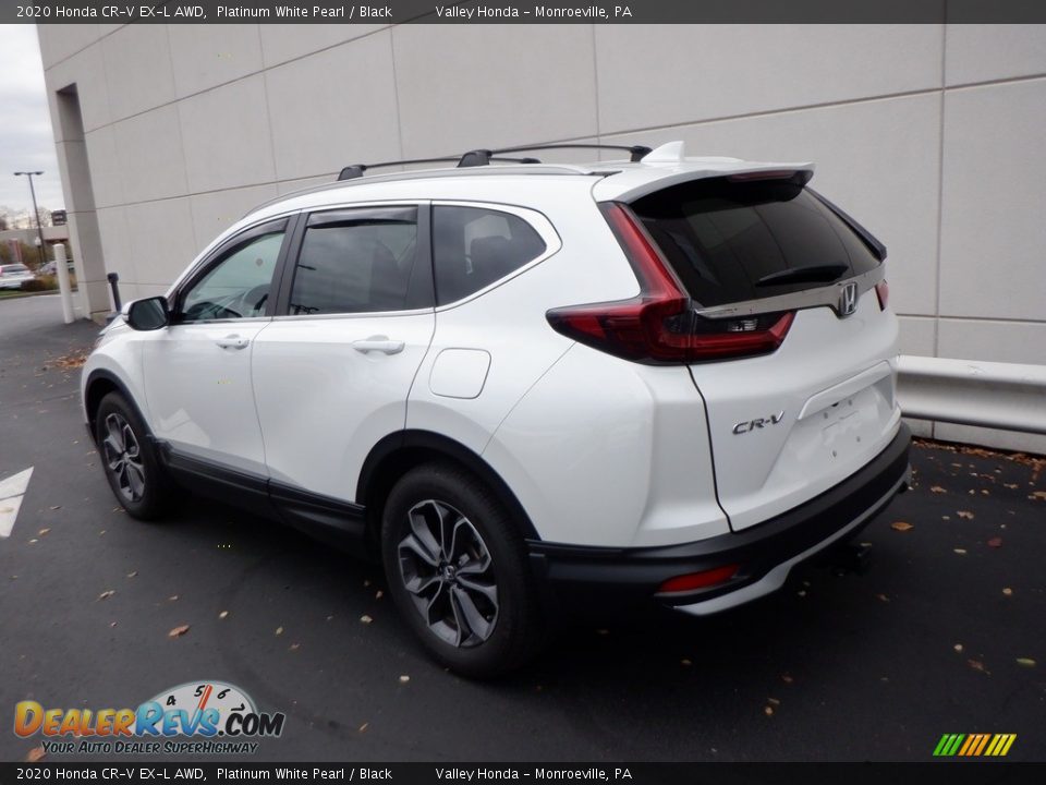 2020 Honda CR-V EX-L AWD Platinum White Pearl / Black Photo #10