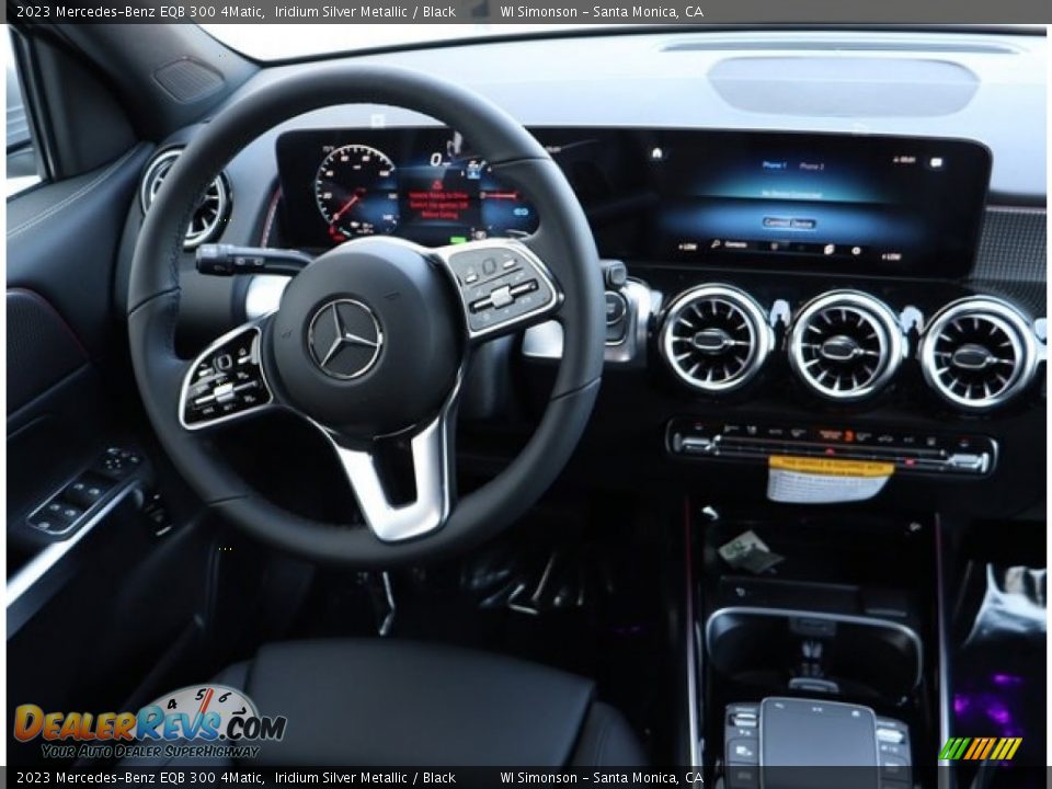 2023 Mercedes-Benz EQB 300 4Matic Iridium Silver Metallic / Black Photo #17