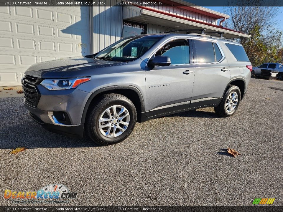 2020 Chevrolet Traverse LT Satin Steel Metallic / Jet Black Photo #1