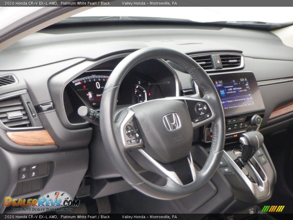 Dashboard of 2020 Honda CR-V EX-L AWD Photo #14