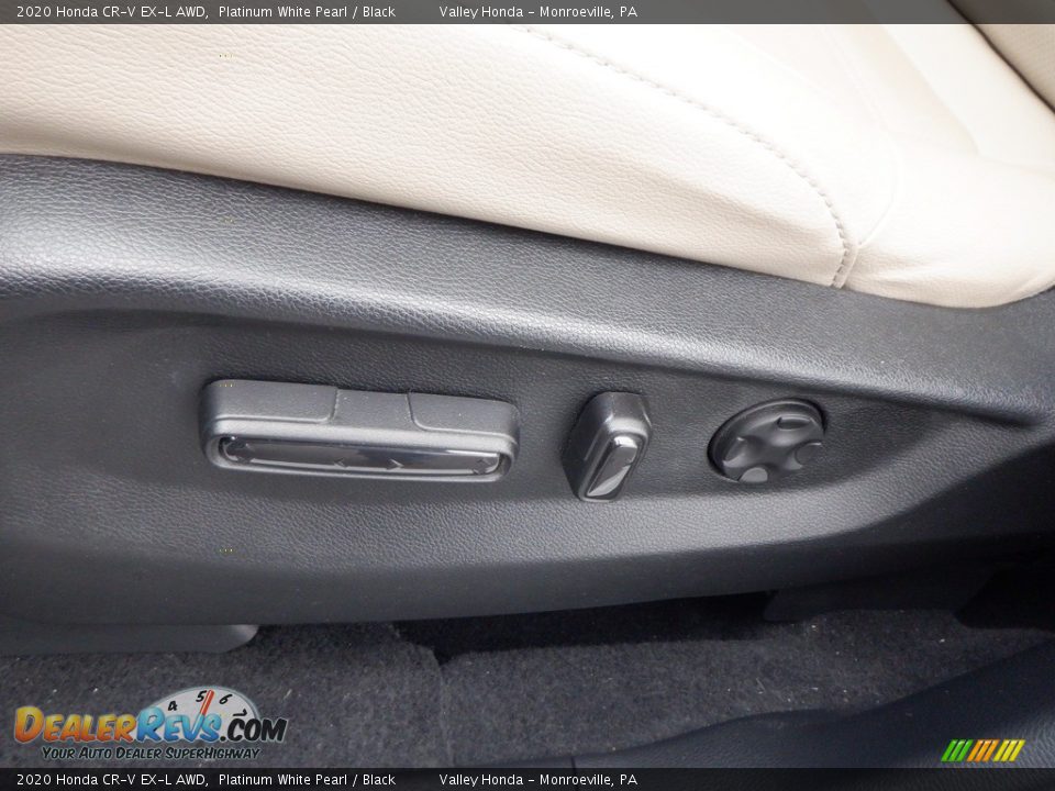 2020 Honda CR-V EX-L AWD Platinum White Pearl / Black Photo #17