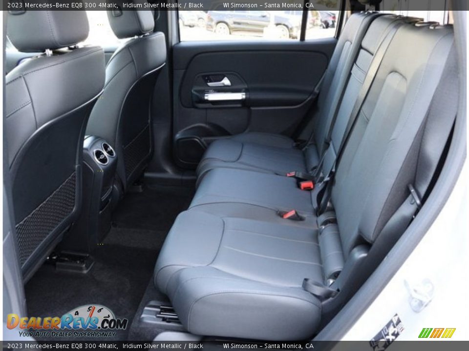 Rear Seat of 2023 Mercedes-Benz EQB 300 4Matic Photo #23