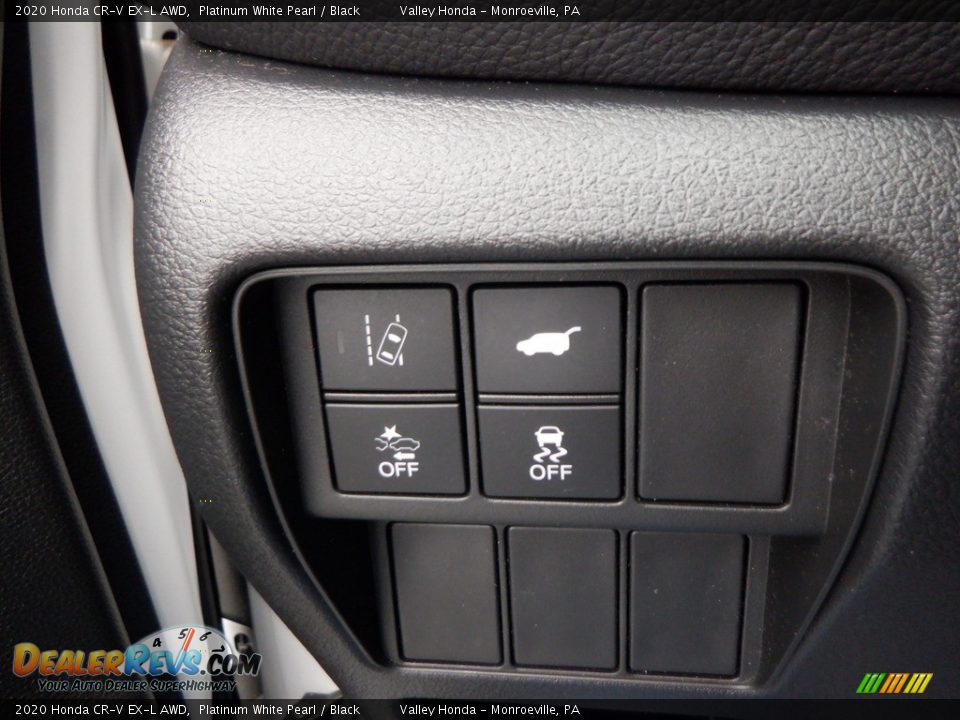 2020 Honda CR-V EX-L AWD Platinum White Pearl / Black Photo #18