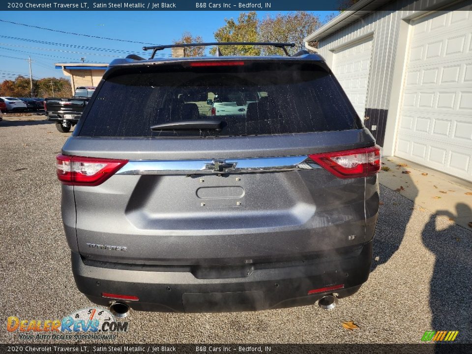 2020 Chevrolet Traverse LT Satin Steel Metallic / Jet Black Photo #4