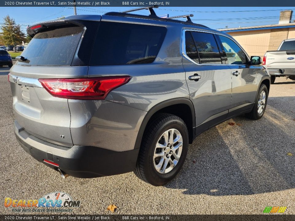 2020 Chevrolet Traverse LT Satin Steel Metallic / Jet Black Photo #5