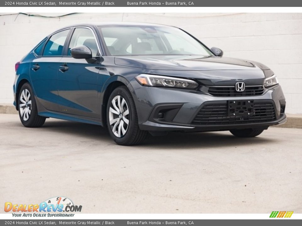 Front 3/4 View of 2024 Honda Civic LX Sedan Photo #1