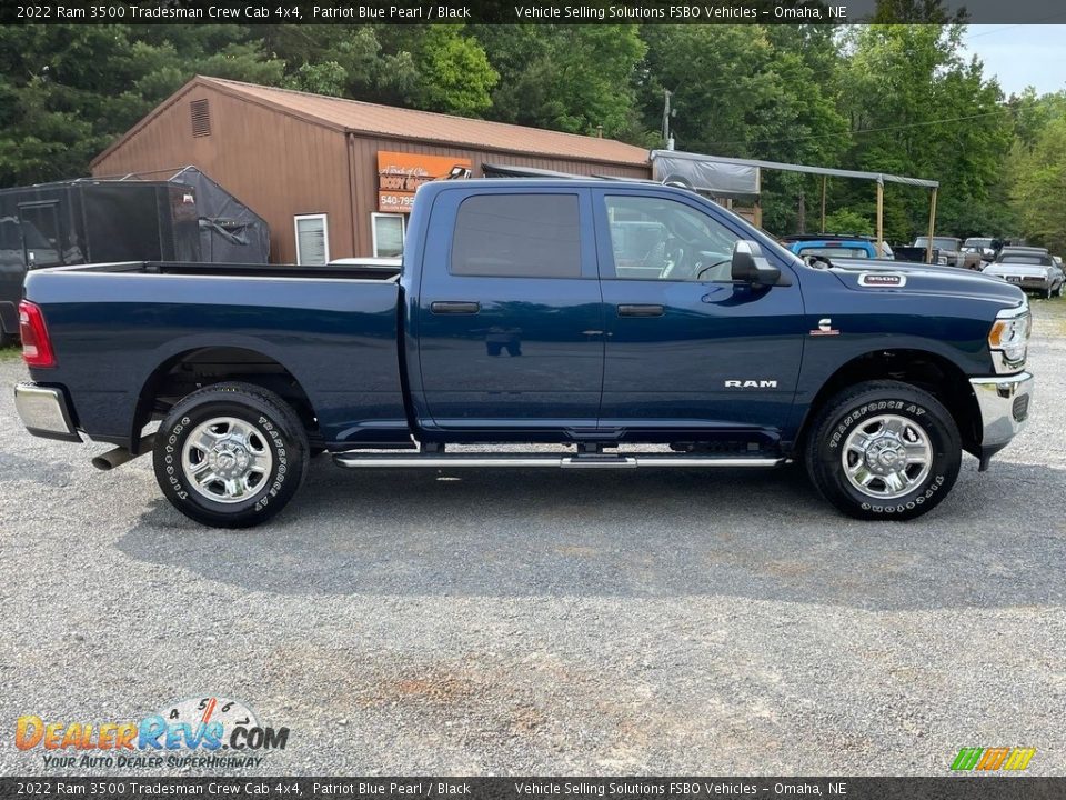 Patriot Blue Pearl 2022 Ram 3500 Tradesman Crew Cab 4x4 Photo #5