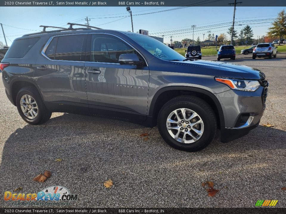 2020 Chevrolet Traverse LT Satin Steel Metallic / Jet Black Photo #6