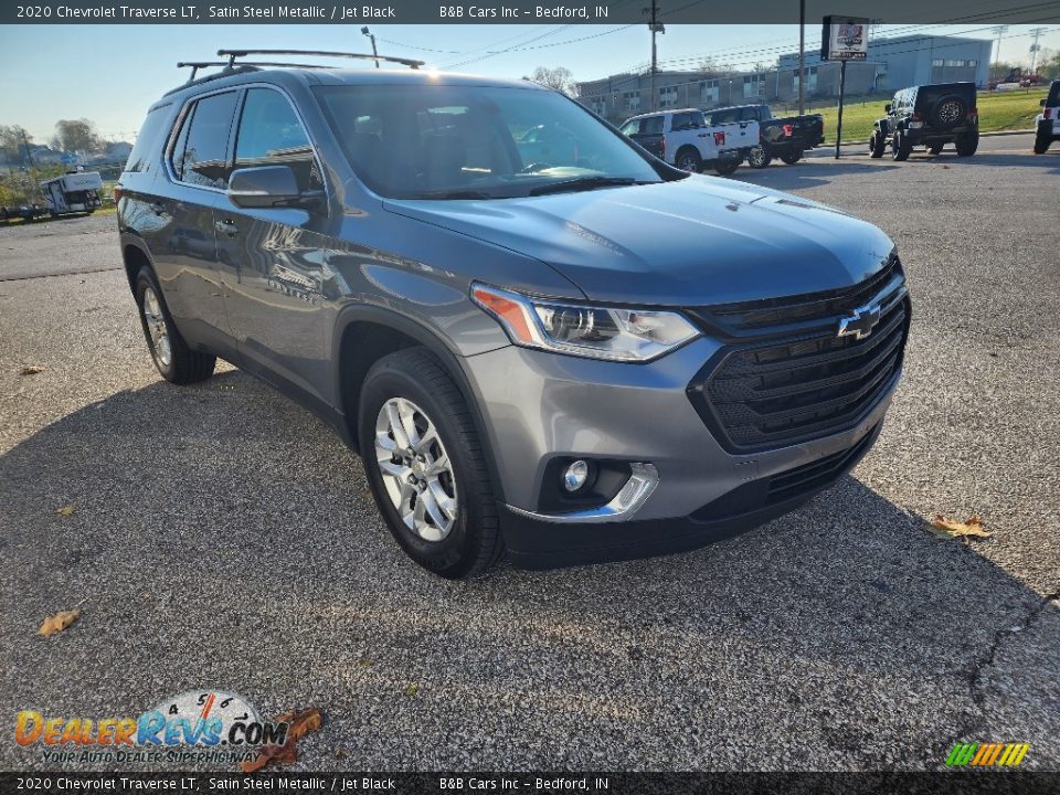 2020 Chevrolet Traverse LT Satin Steel Metallic / Jet Black Photo #7