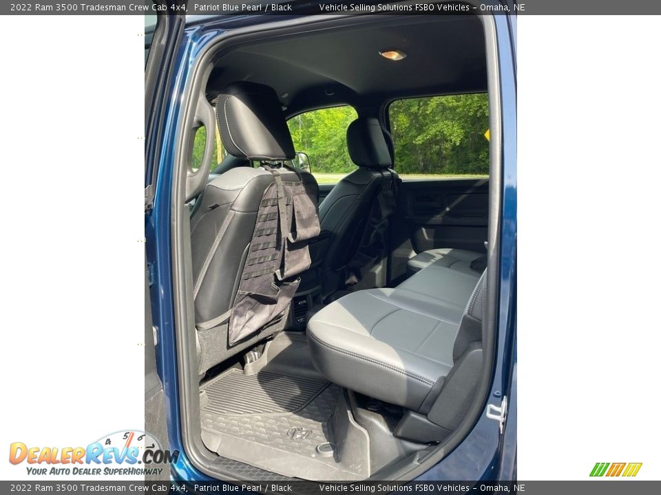 Rear Seat of 2022 Ram 3500 Tradesman Crew Cab 4x4 Photo #8